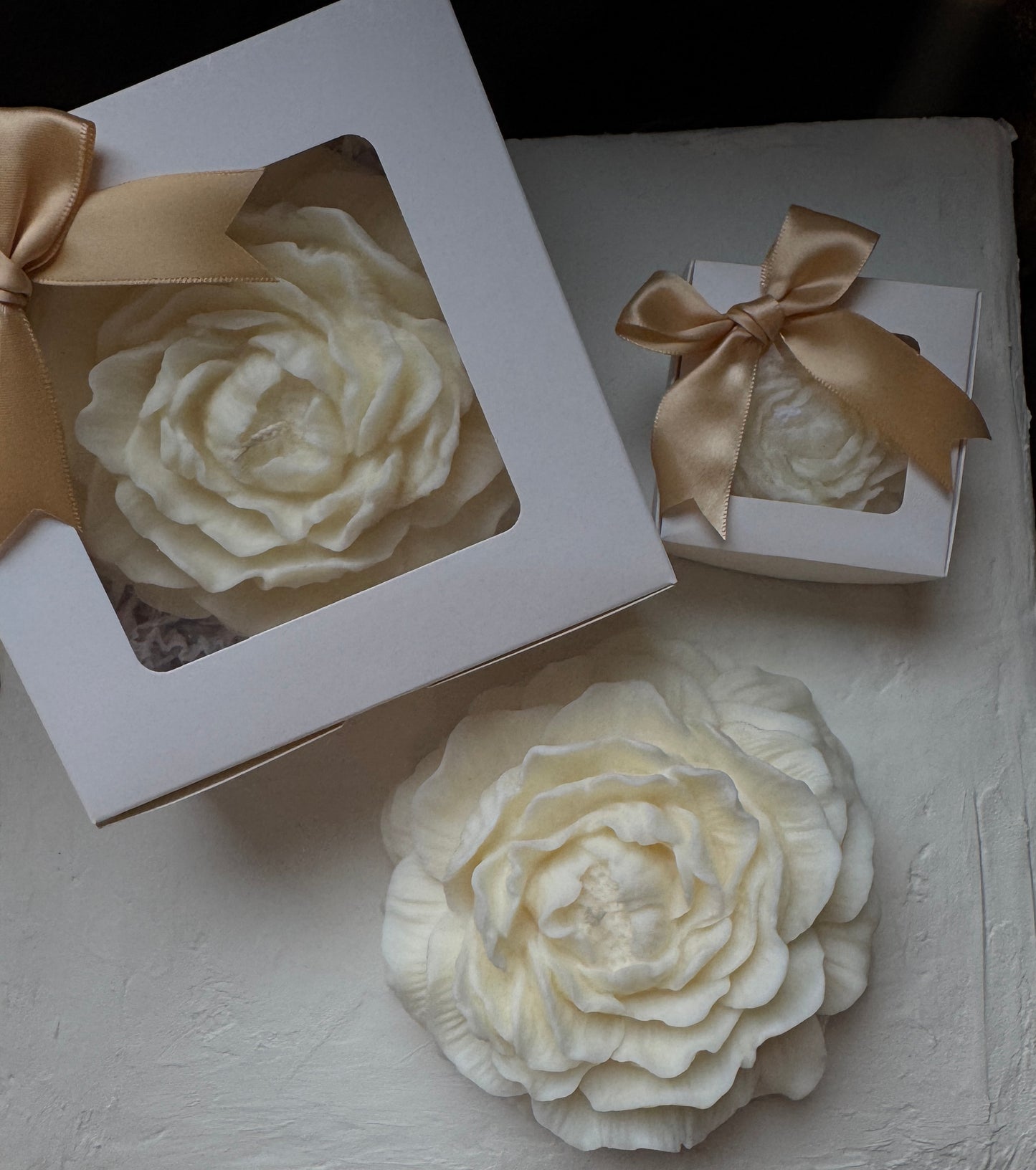Peony Bloom Candles