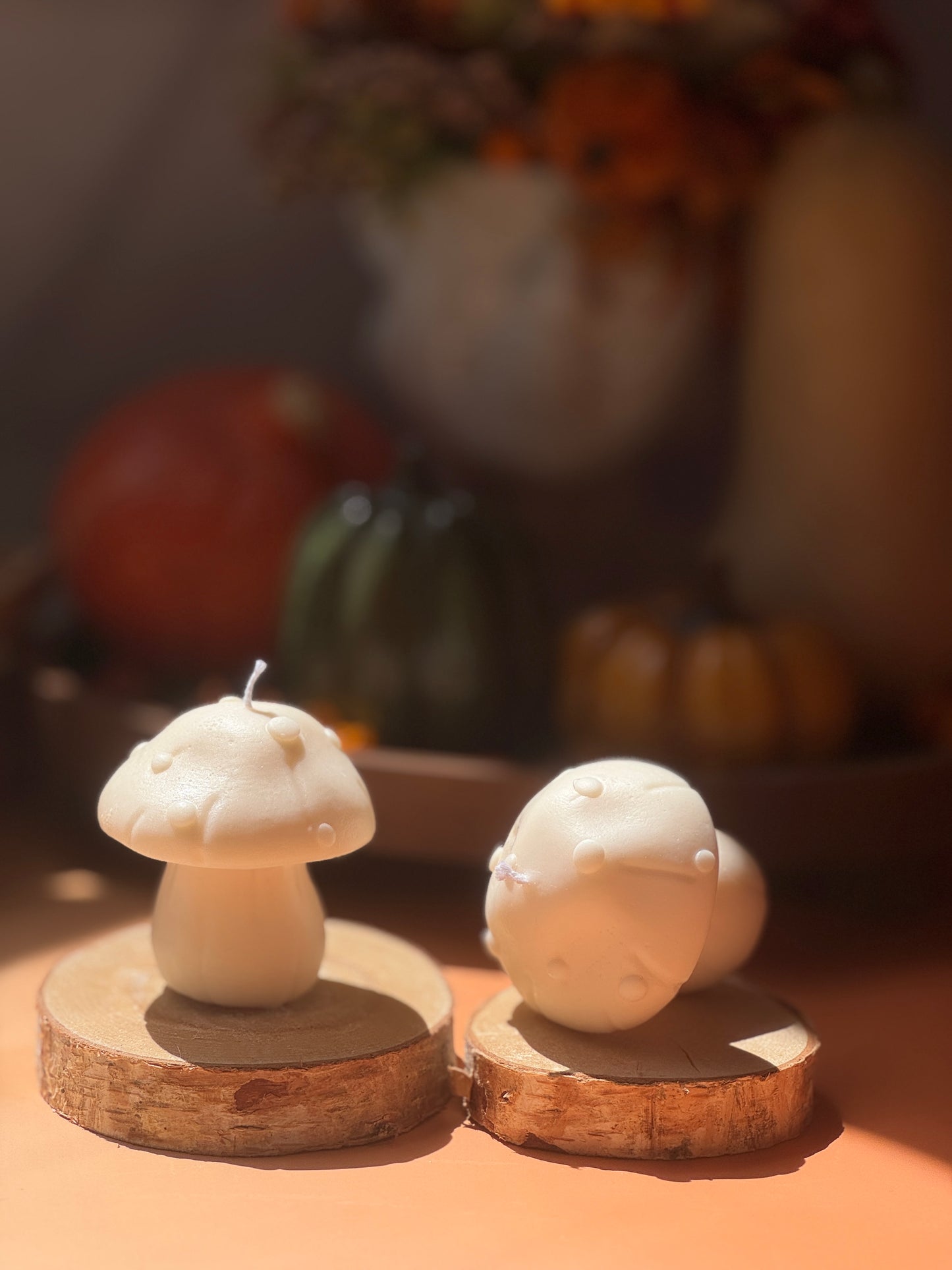 Autumn Sculptural Candles