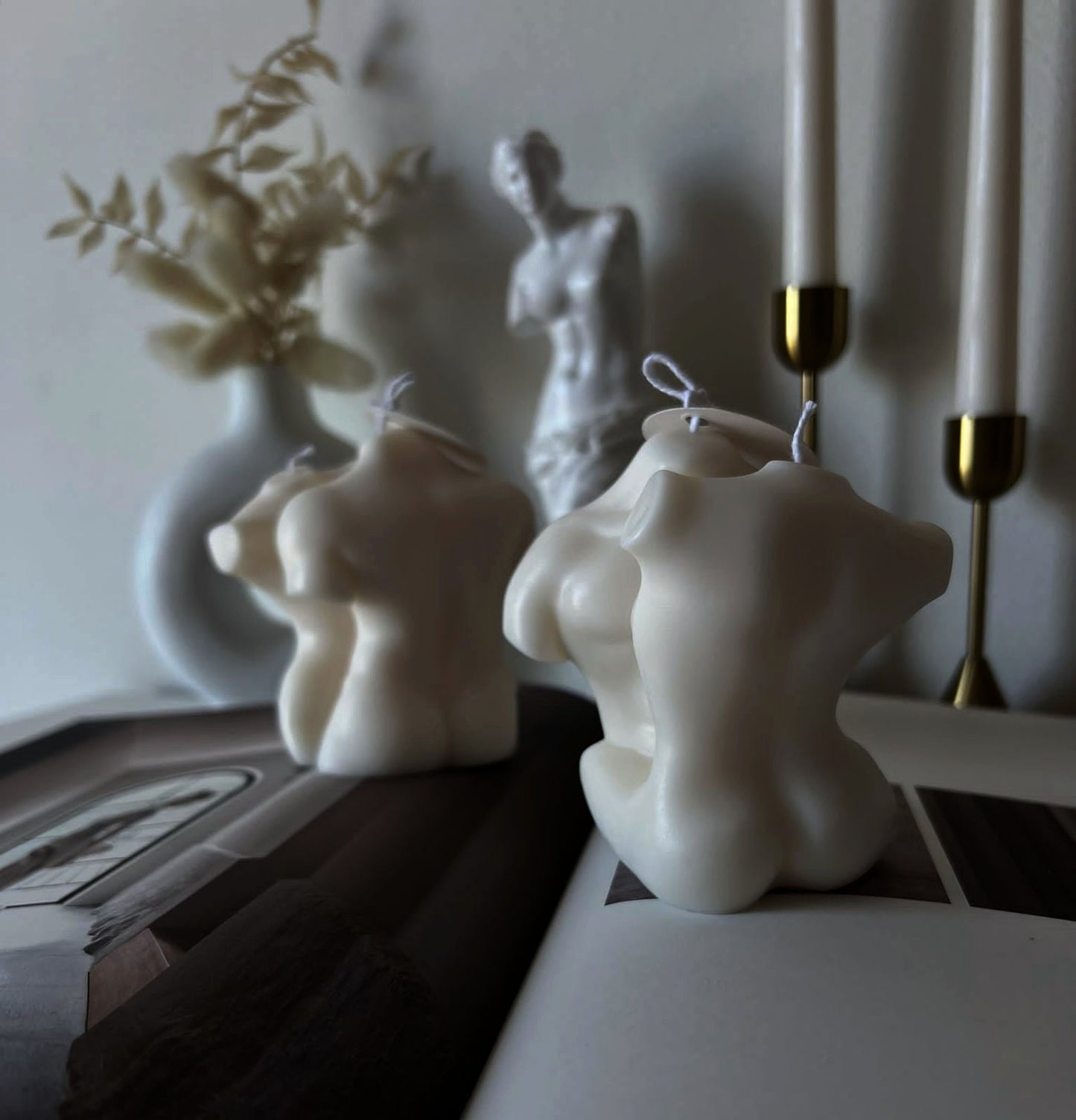 Intimate Couple Candles