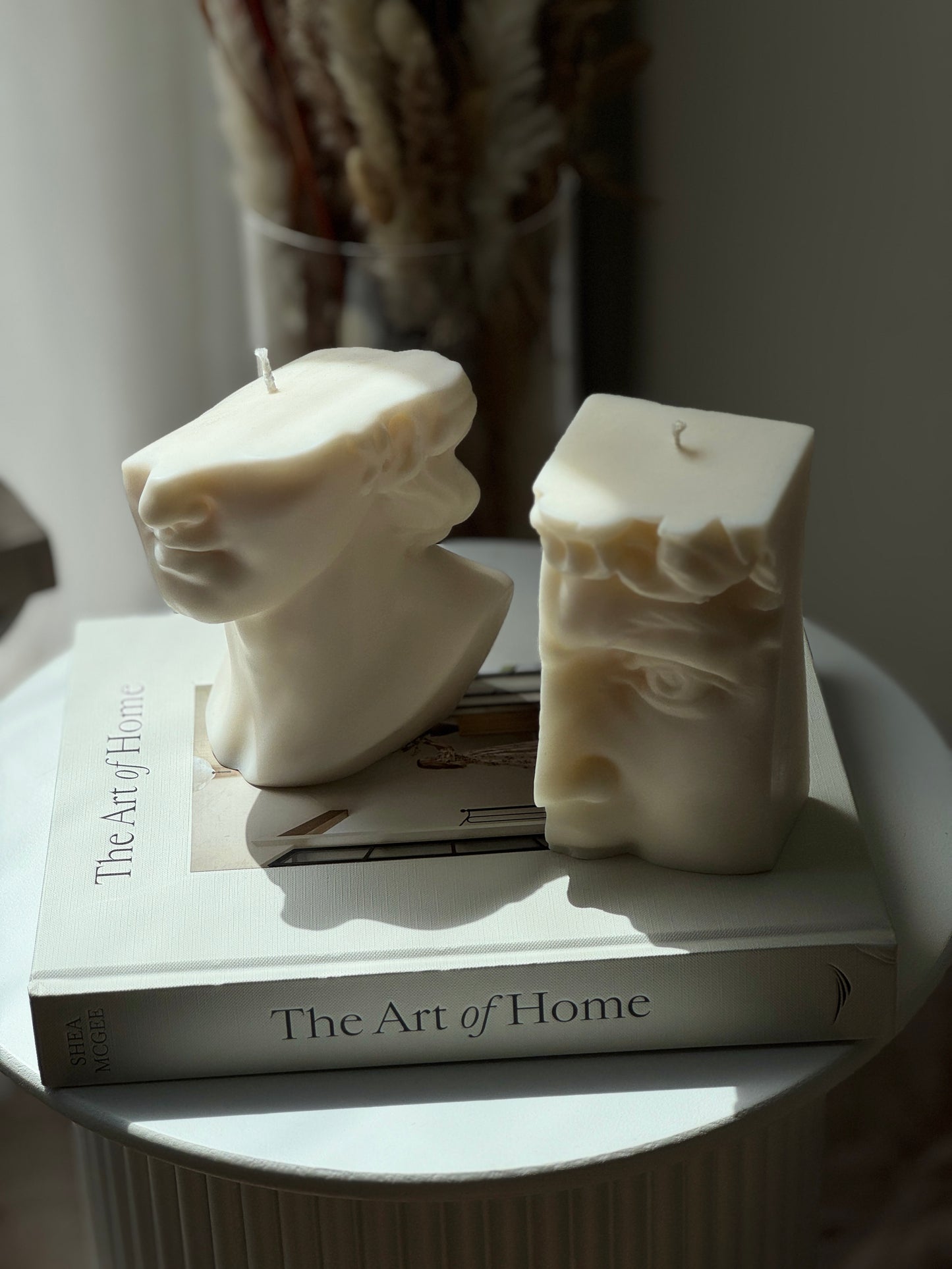 David Abstract Candles