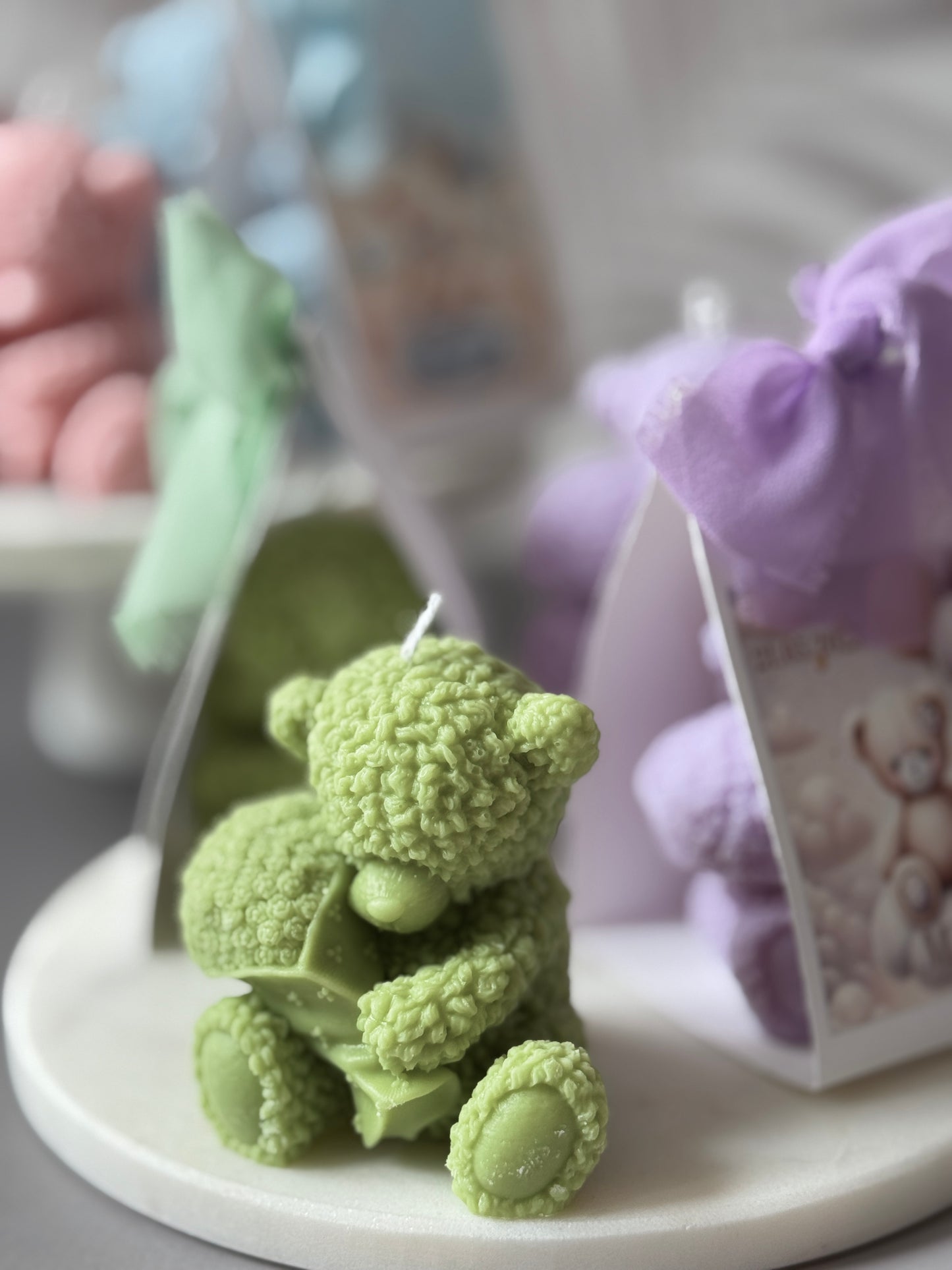 Teddy Love Candle