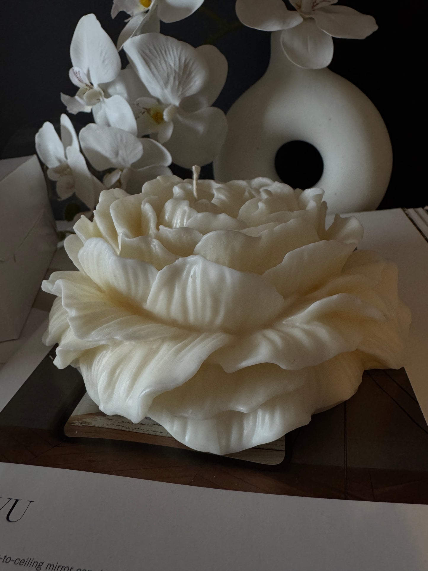 Peony Bloom Candles