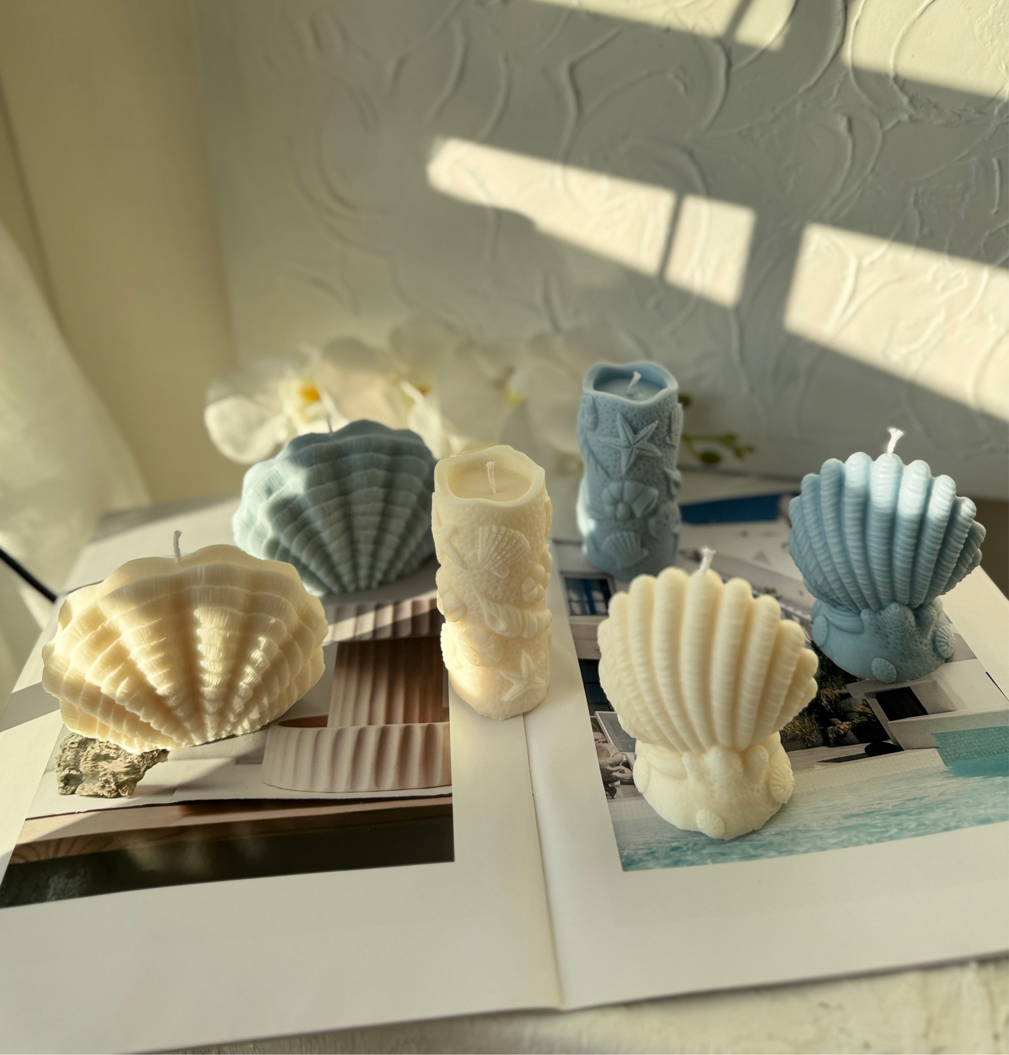 Seaside Whispers | Coastal-Inspired Candle Collection