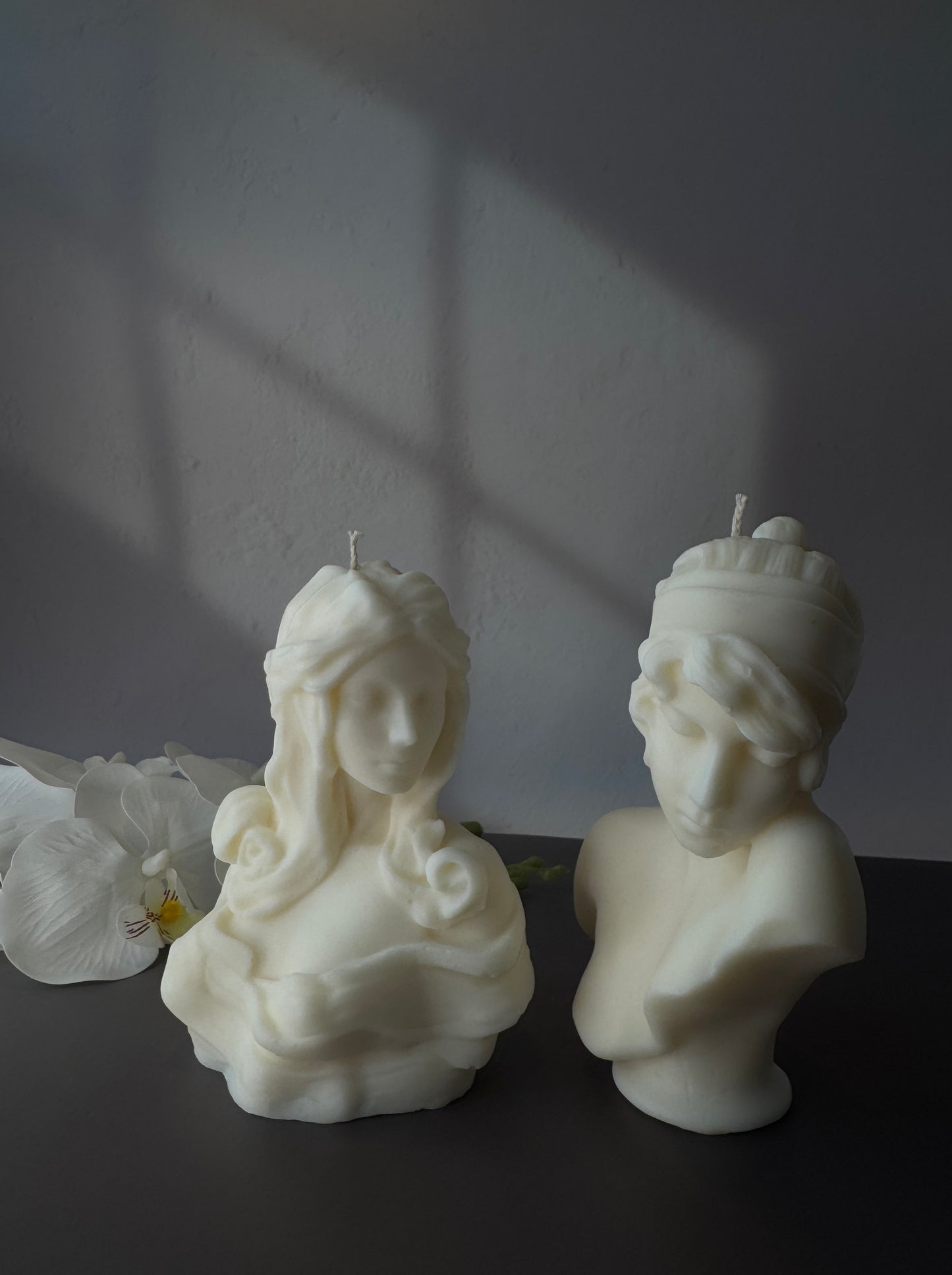 Muse Collection | Sculptural Bust Candles