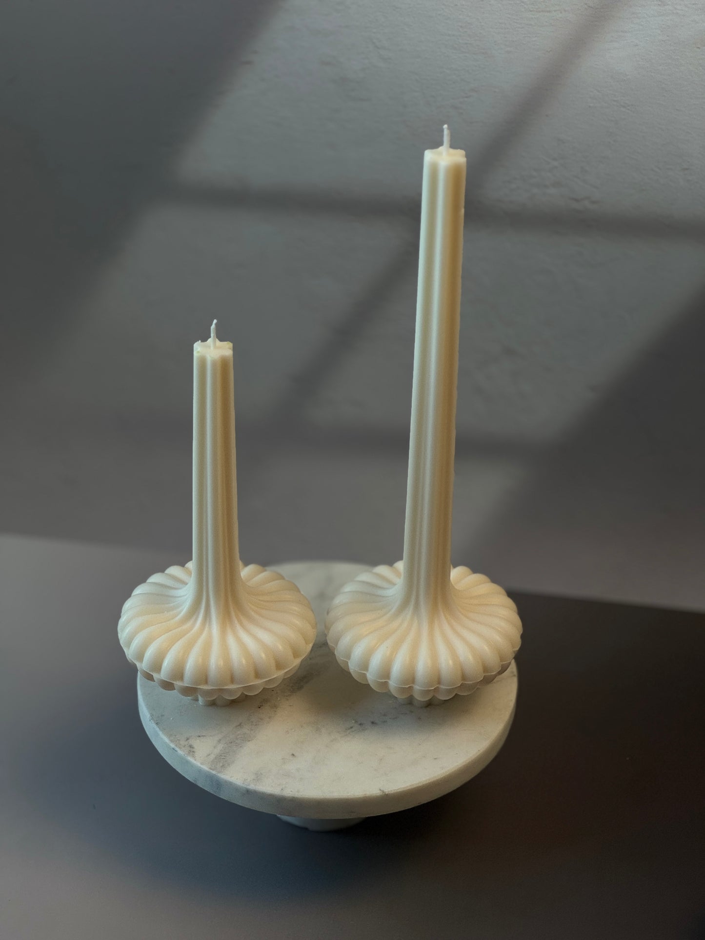 Linéa Collection: Ripple & Fluted Taper Candles