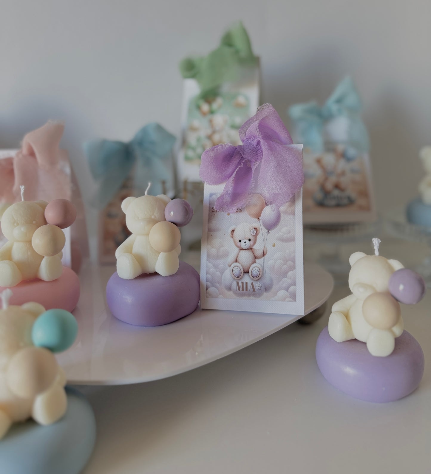 Teddy Balloon Favor