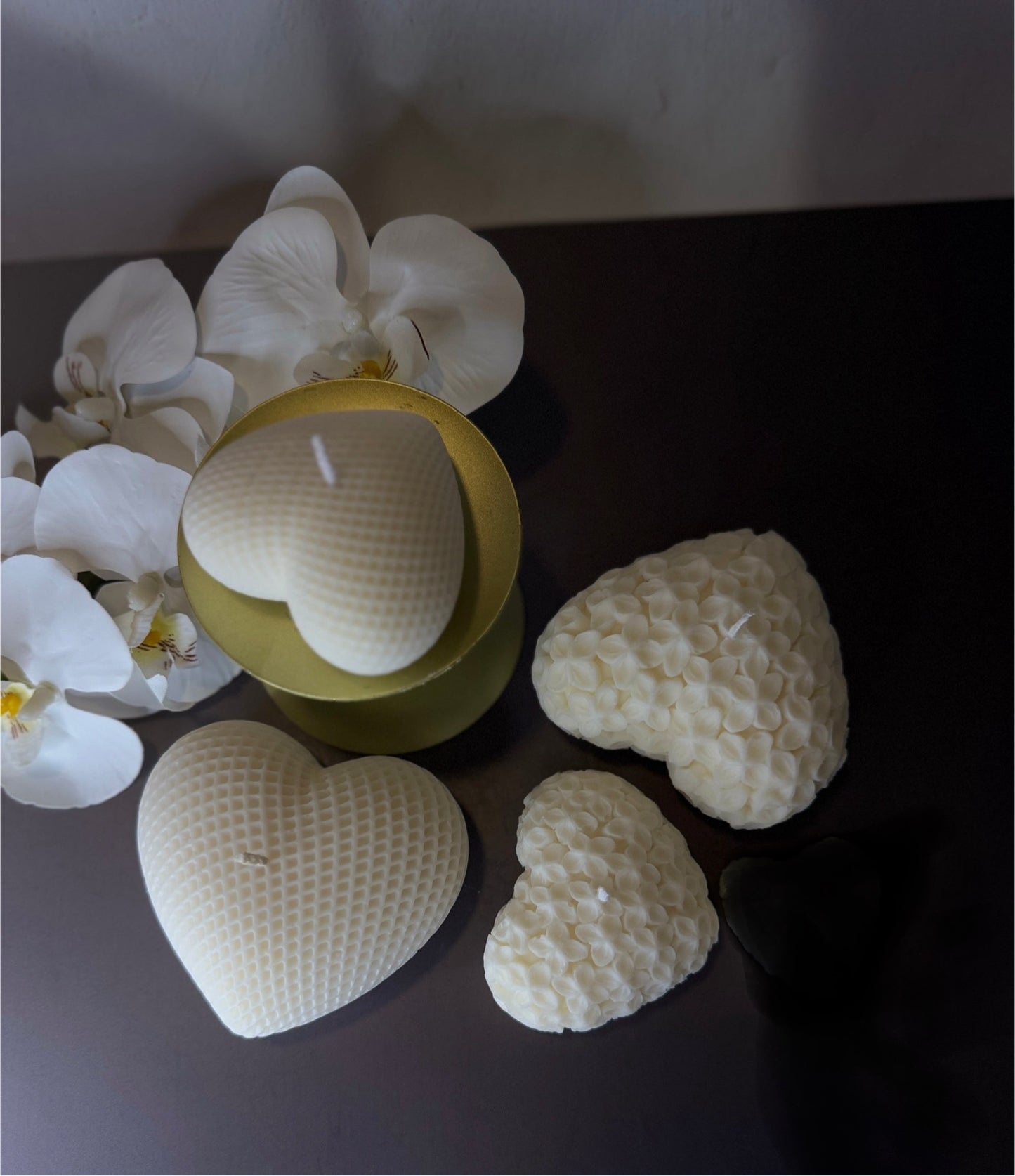 Hearts in Bloom Candles