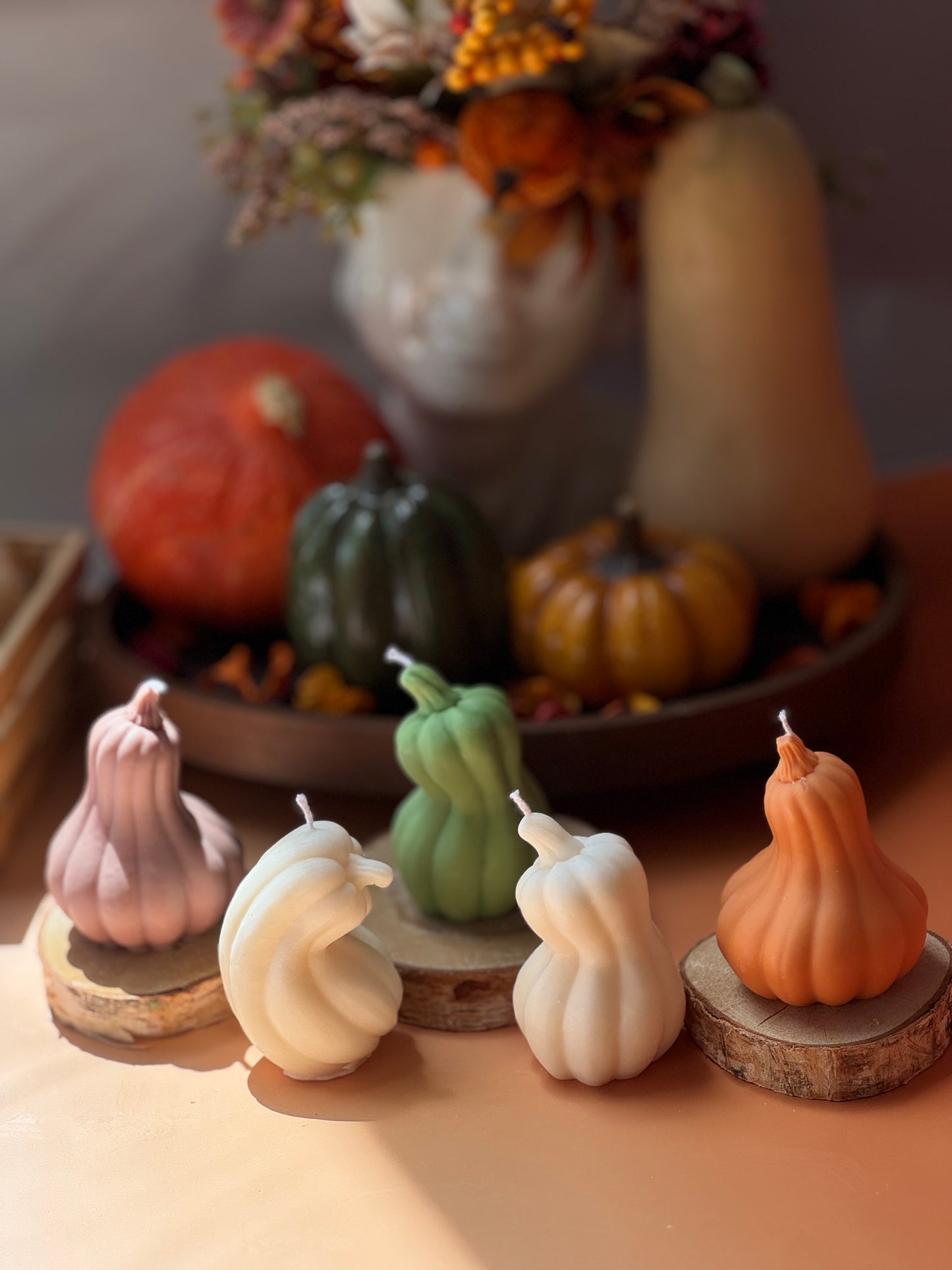 Autumn Harvest | Pumpkin & Gourd Candle Collection