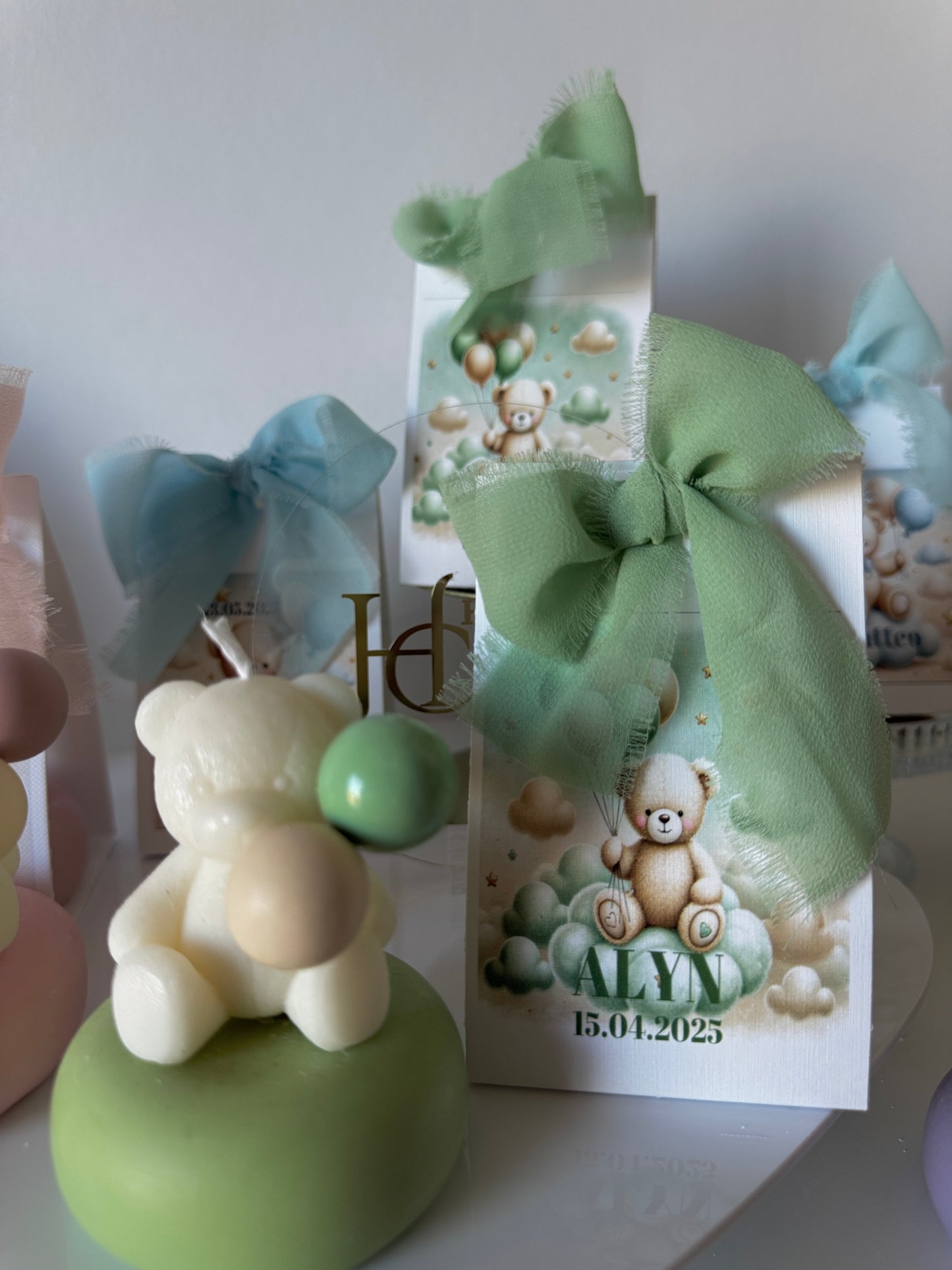 Teddy Balloon Favor