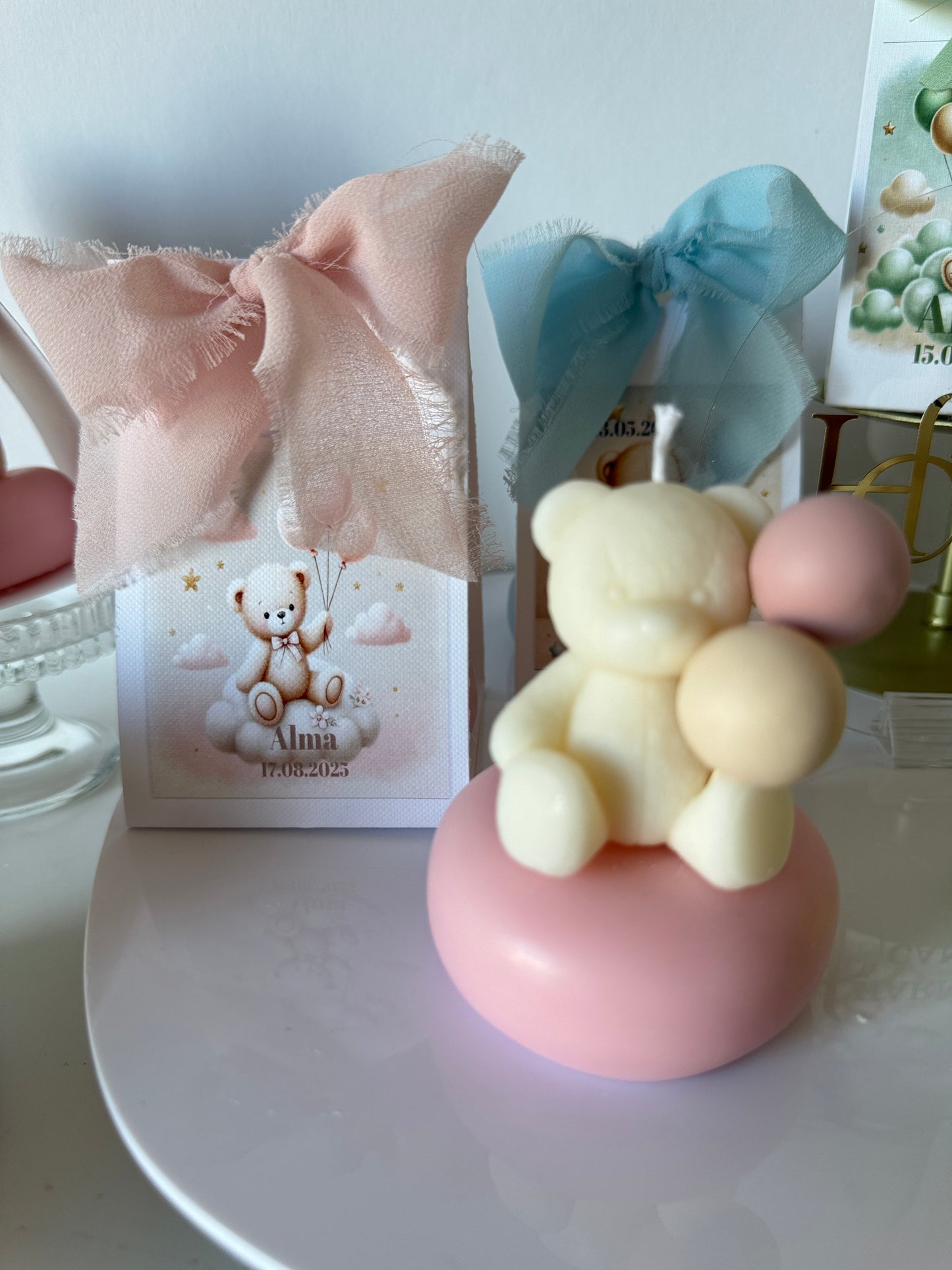Teddy Balloon Favor