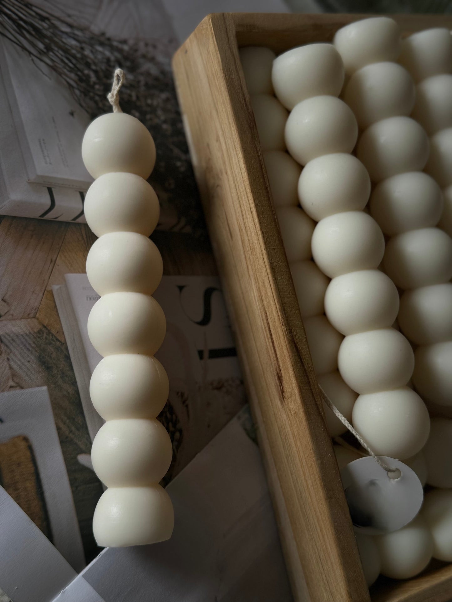Luma | Sphere Taper Candle