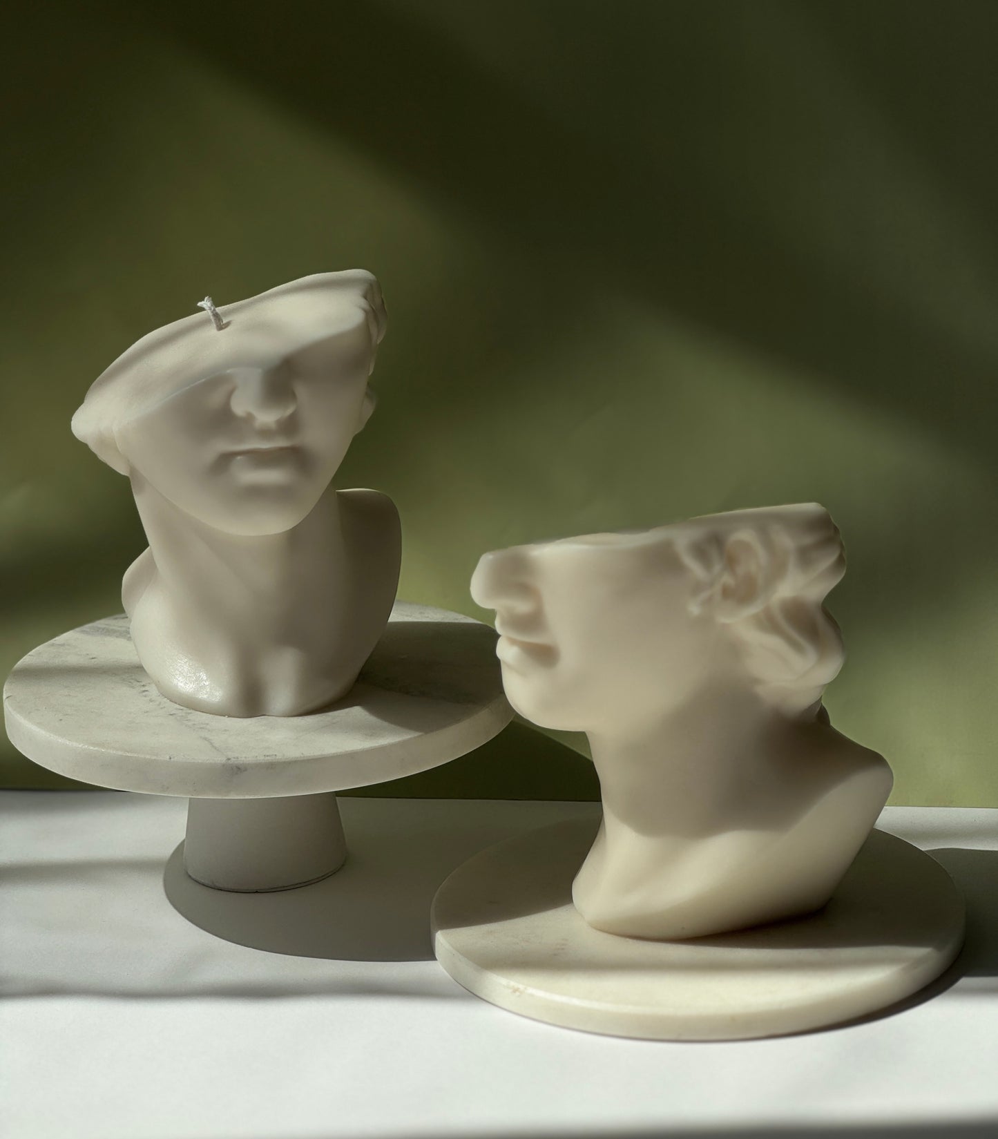 David Abstract Candles