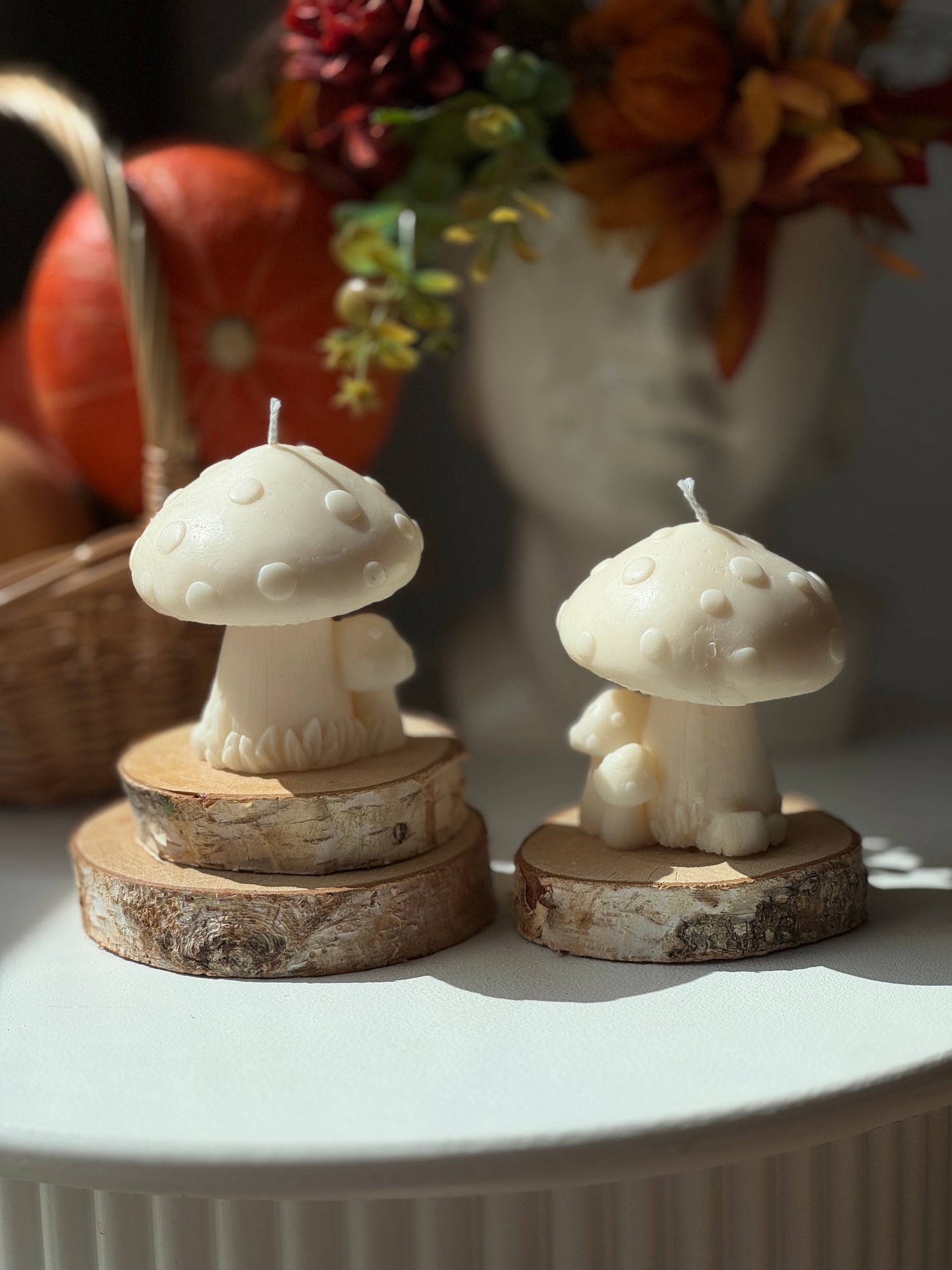 Autumn Sculptural Candles