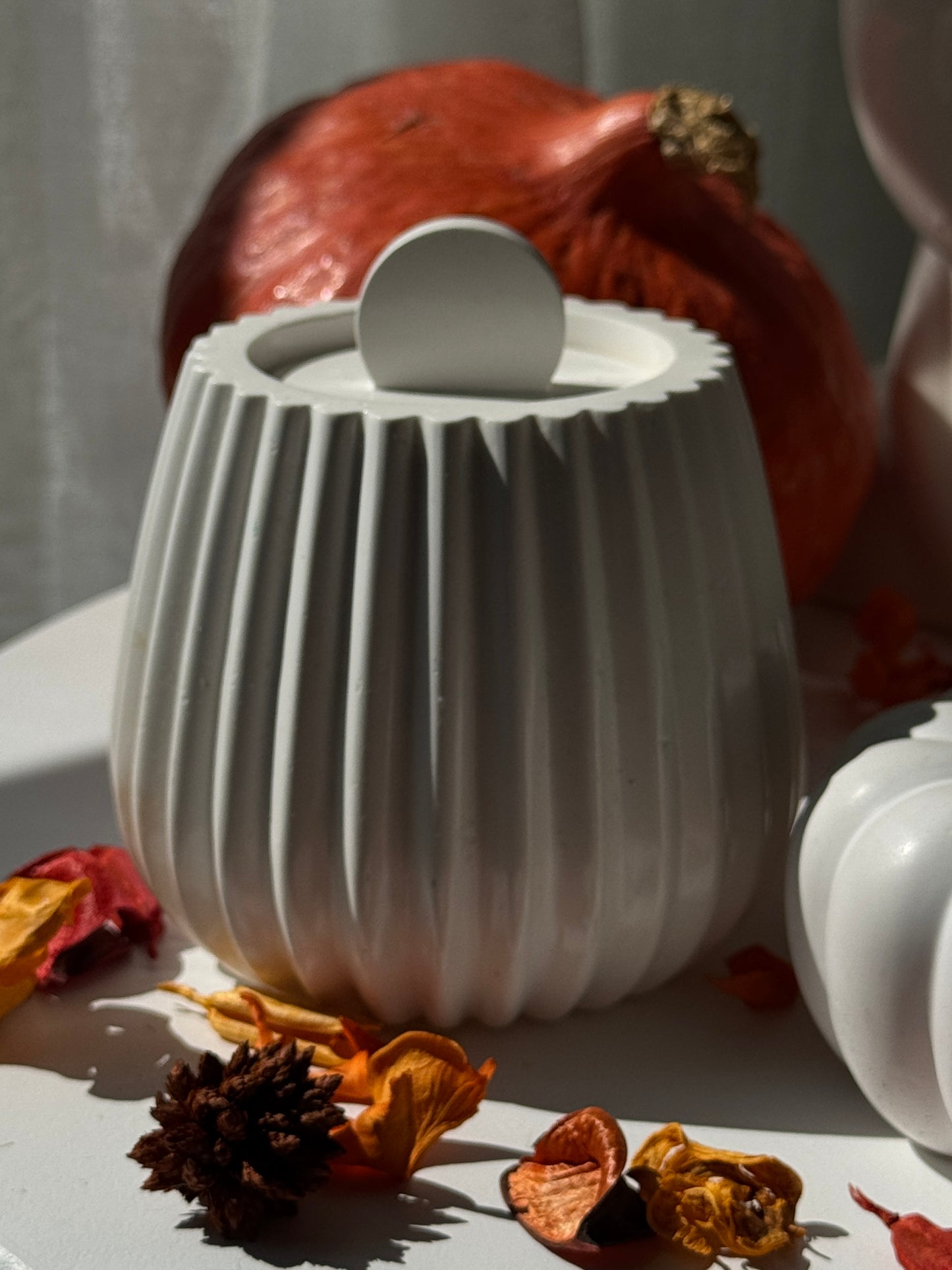 Autumn Glow | Elegant Pumpkin Jars