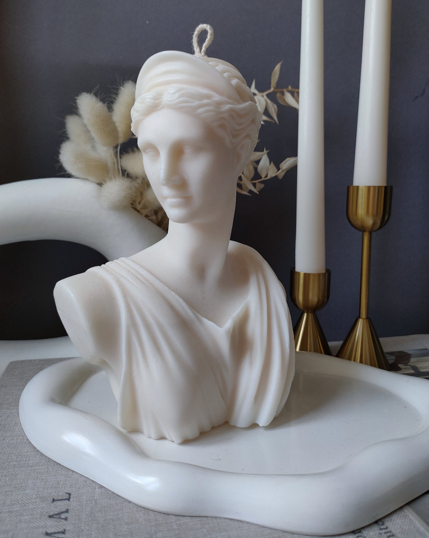 Hera & Artemis Sculptural Candles