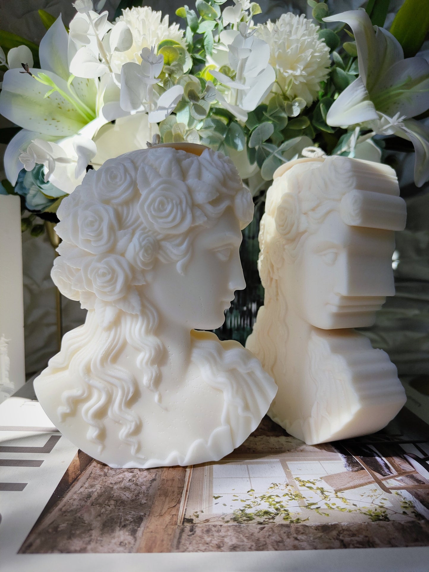 Muse Collection | Sculptural Bust Candles