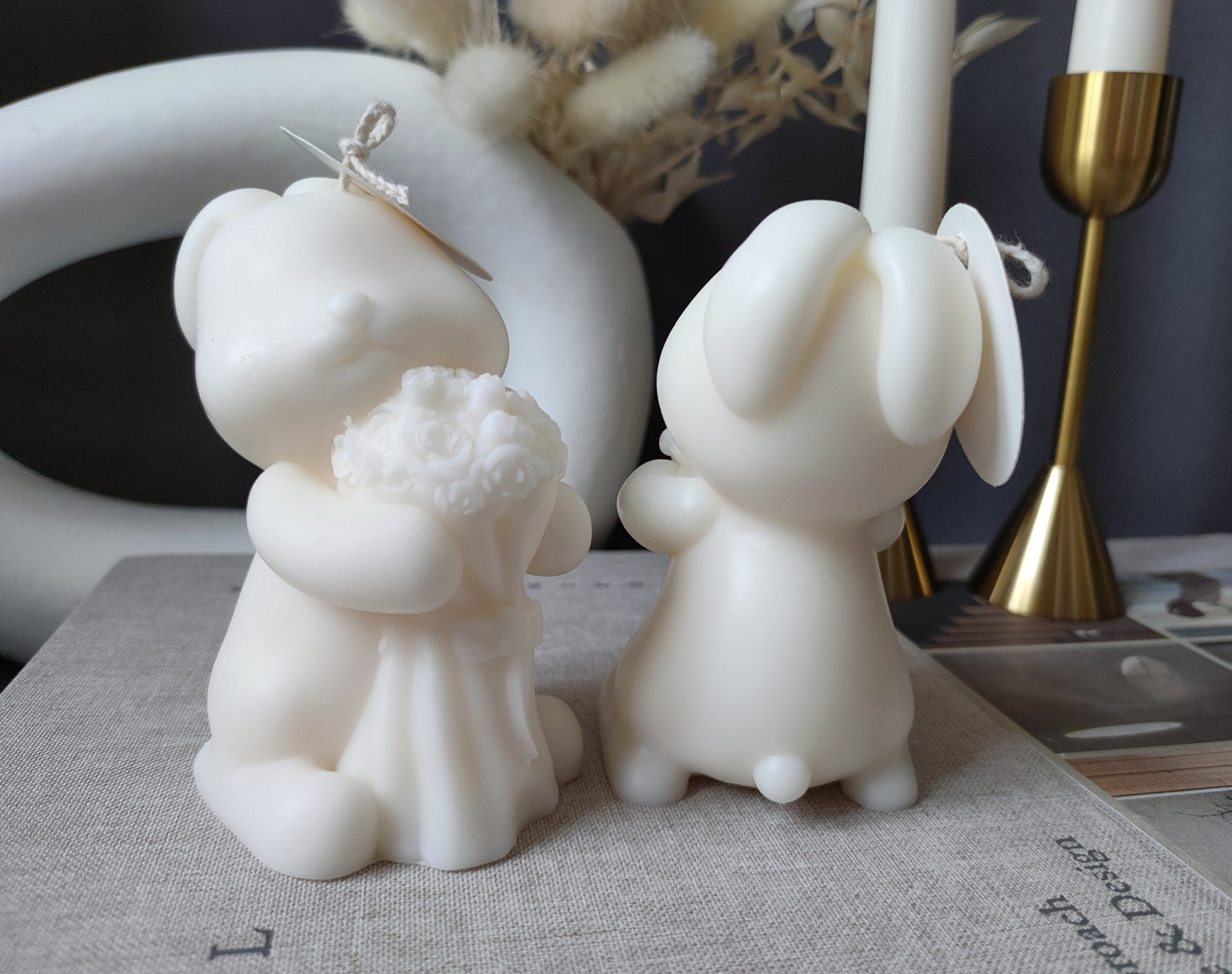 Bunny Love Candle