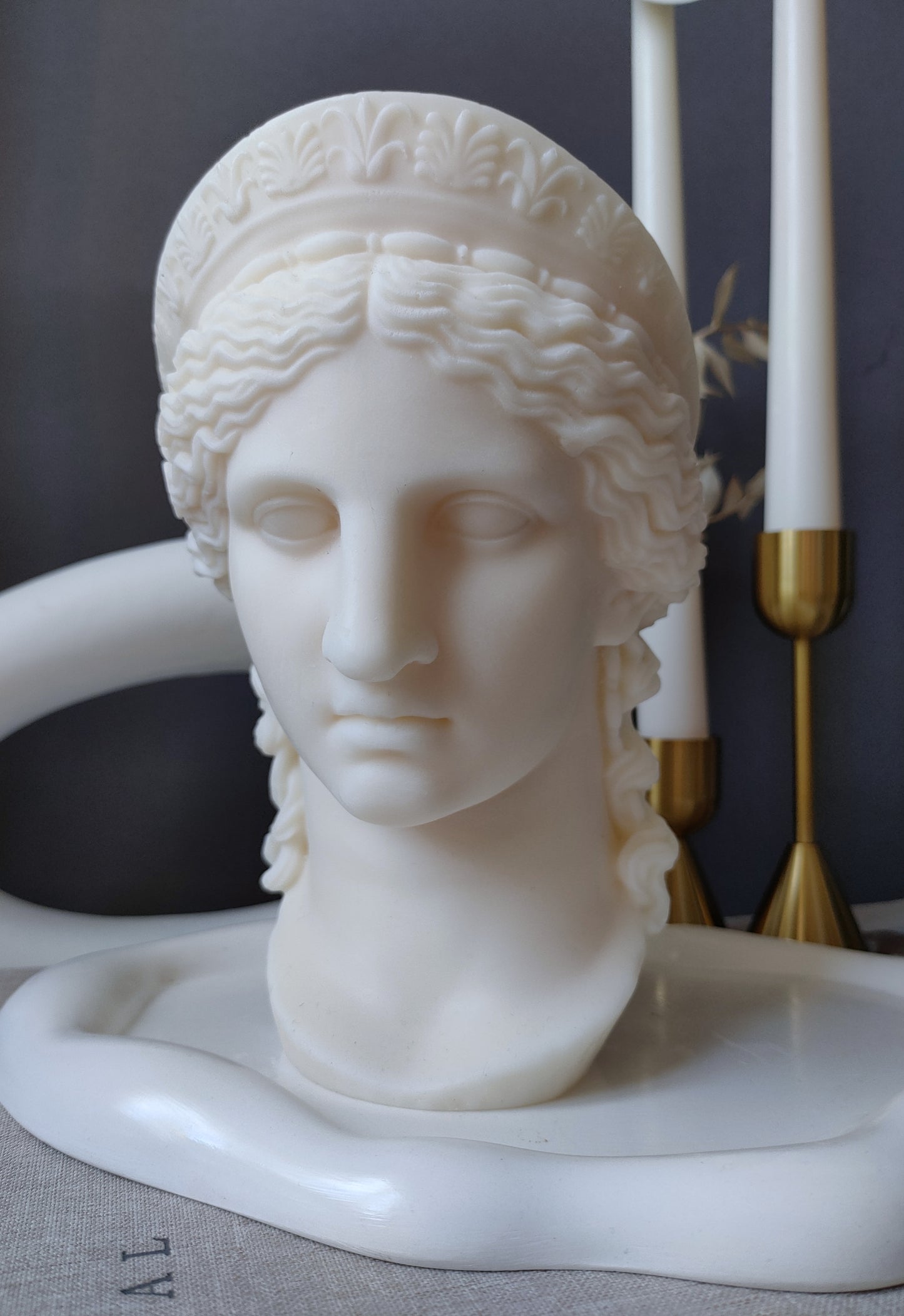 Hera & Artemis Sculptural Candles