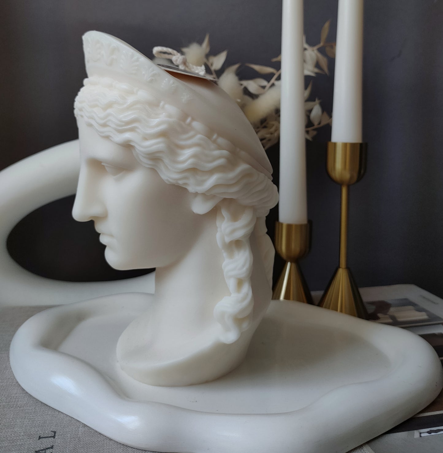 Hera & Artemis Sculptural Candles
