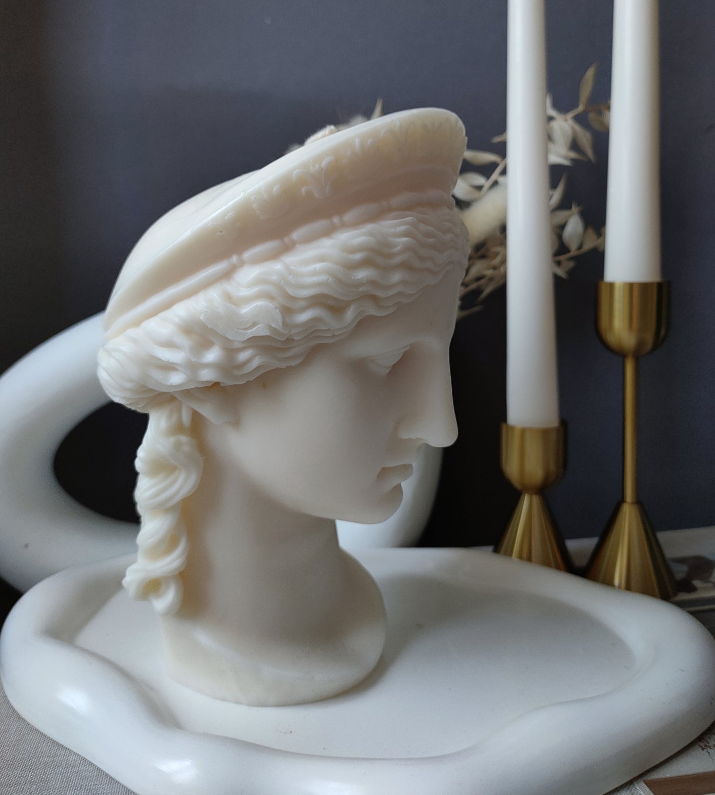 Hera & Artemis Sculptural Candles