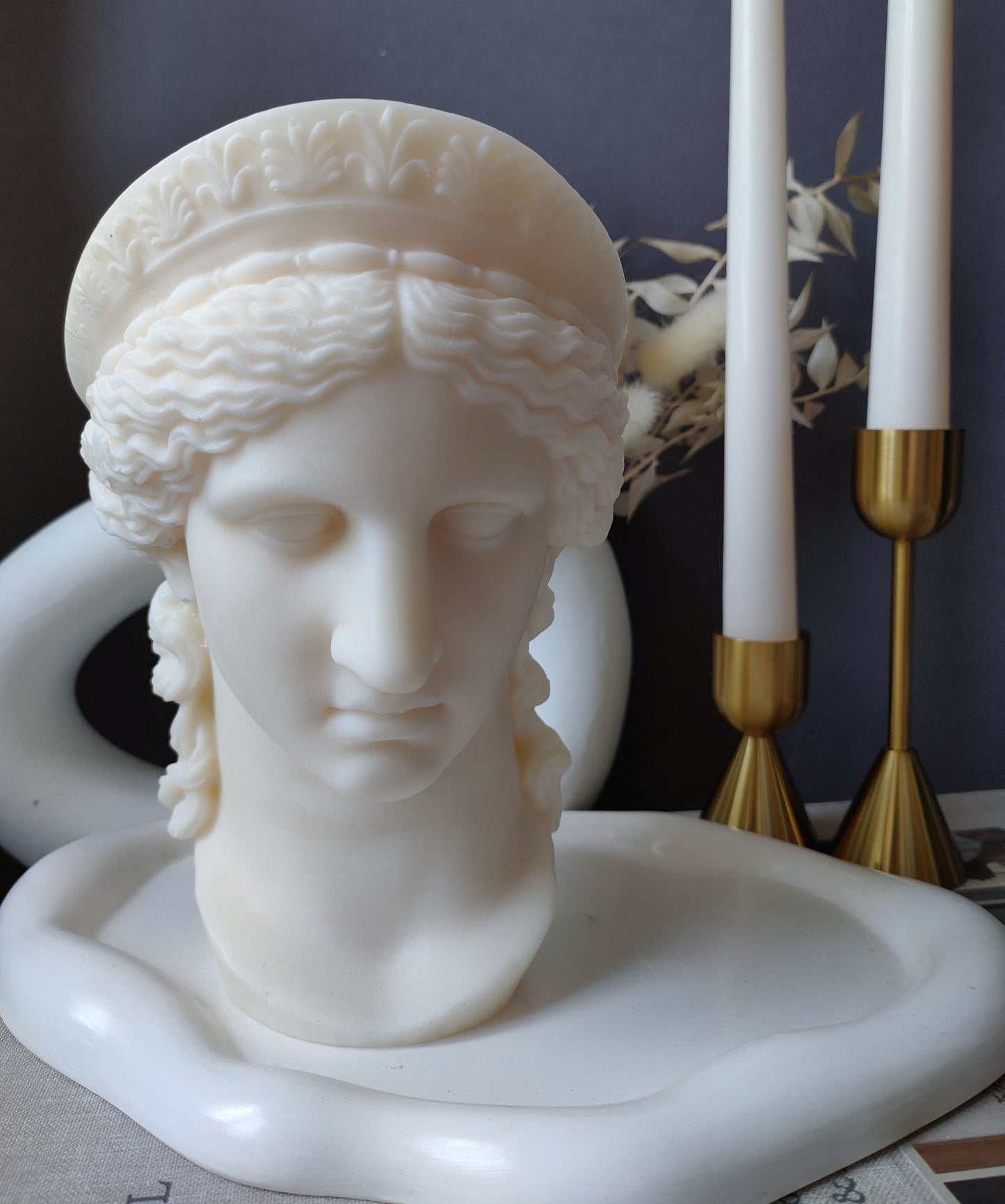 Hera & Artemis Sculptural Candles