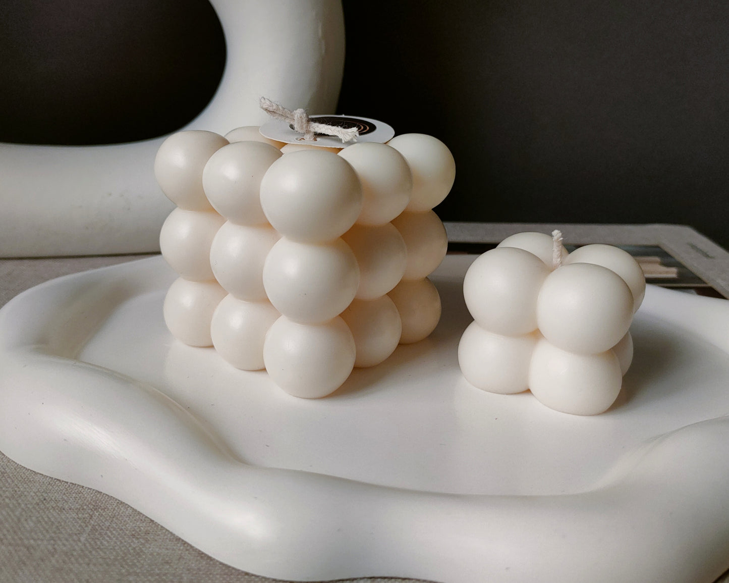 Bubbles Candle