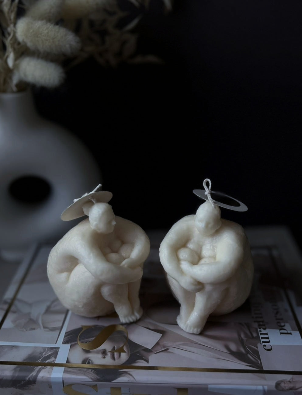 Abstract Woman Candle