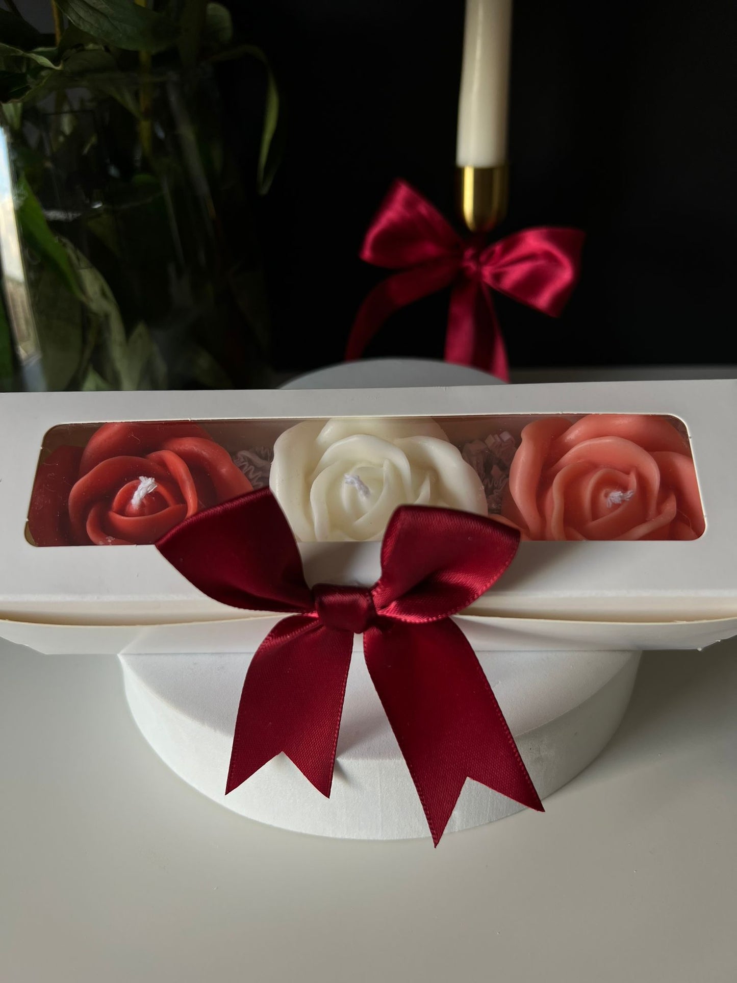 Rose's Gift Box Candles