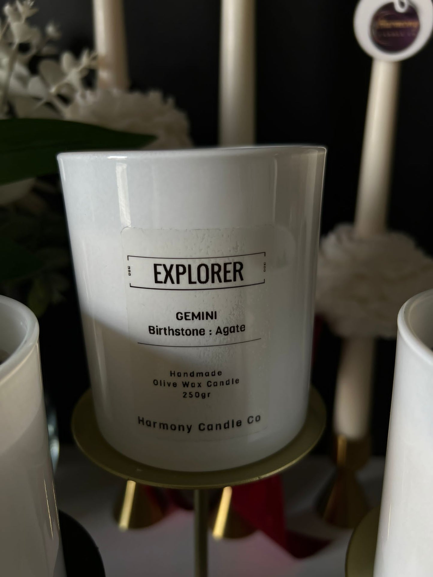 Birthstone Zodiac Candle