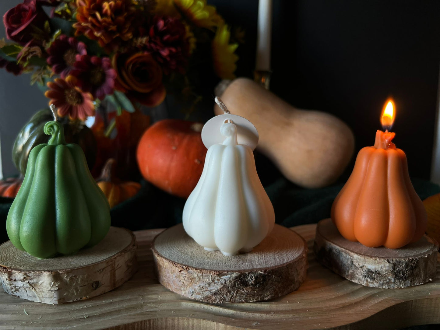 Autumn Harvest | Pumpkin & Gourd Candle Collection