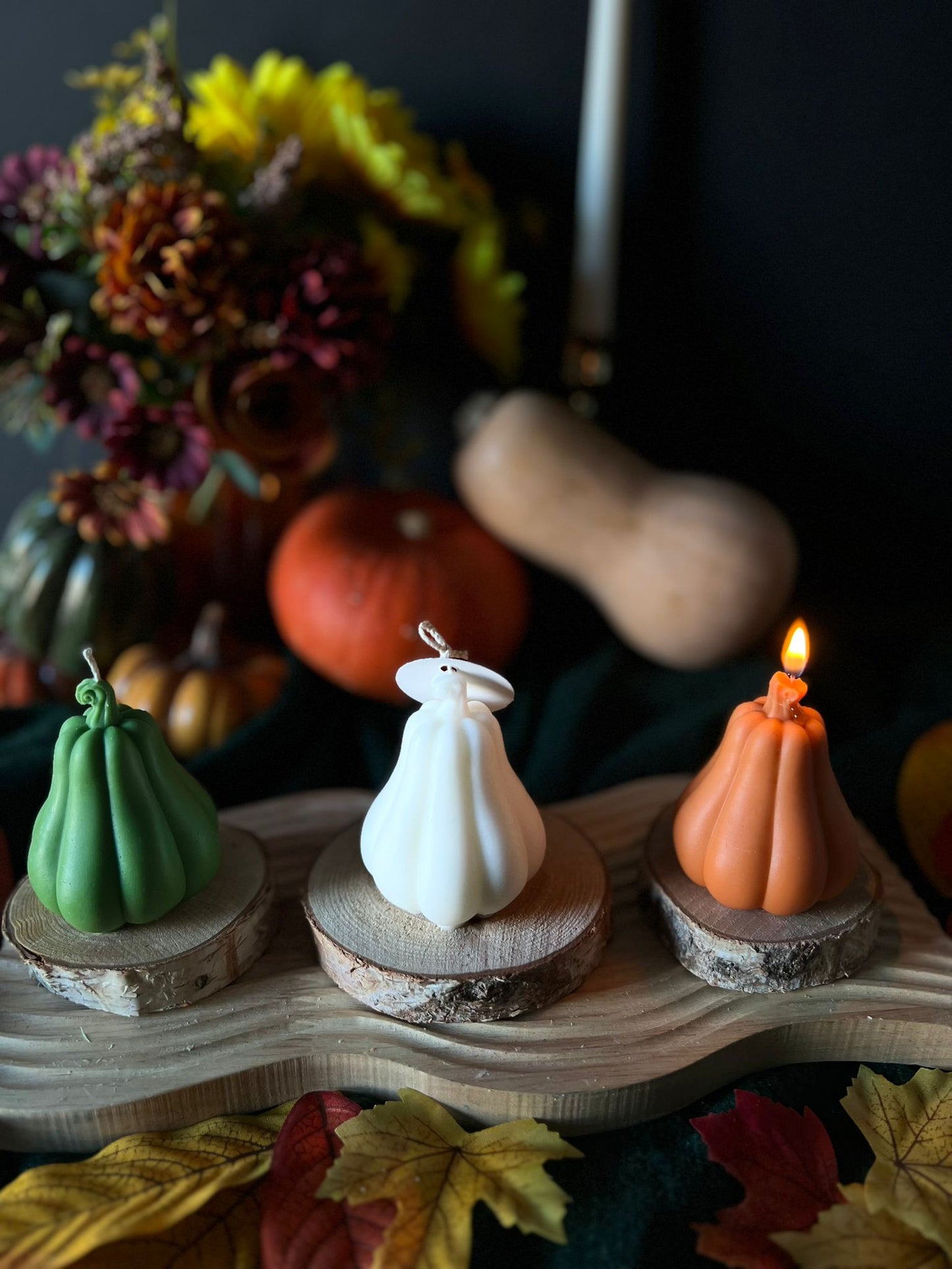 Autumn Harvest | Pumpkin & Gourd Candle Collection
