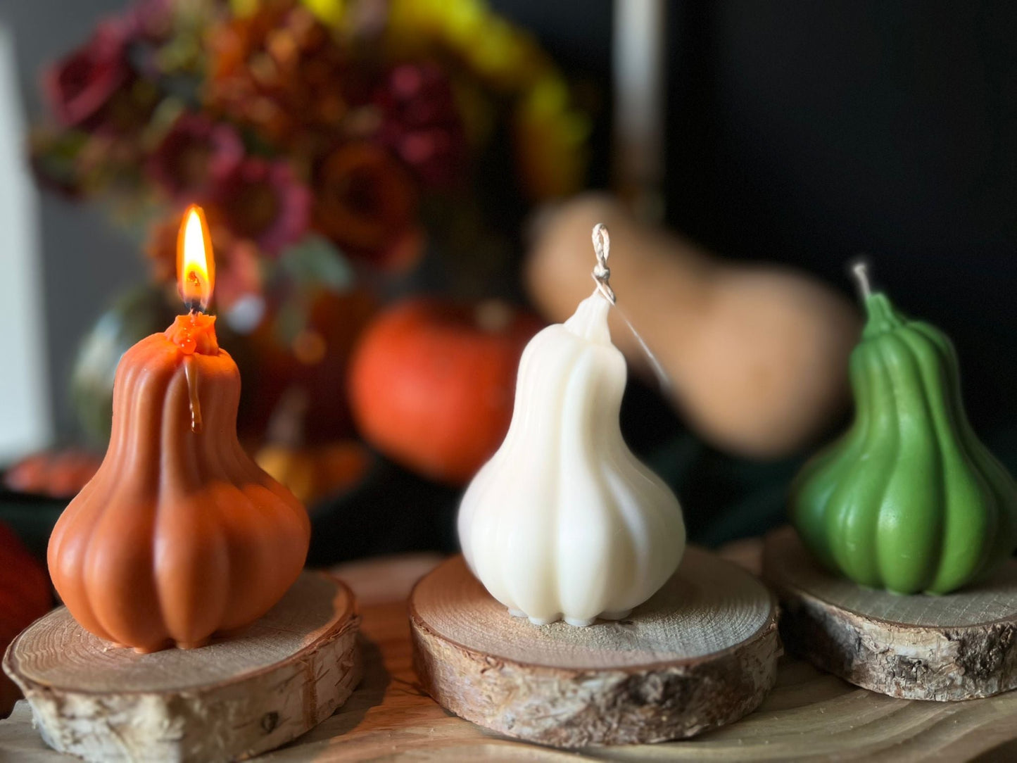 Autumn Harvest | Pumpkin & Gourd Candle Collection