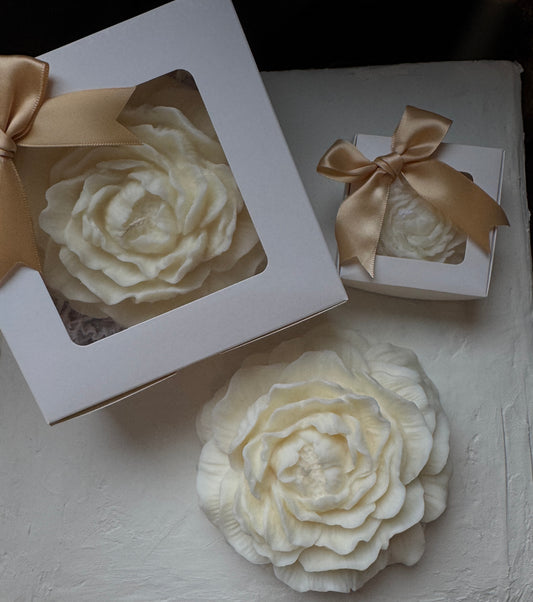 Peony Bloom Candles