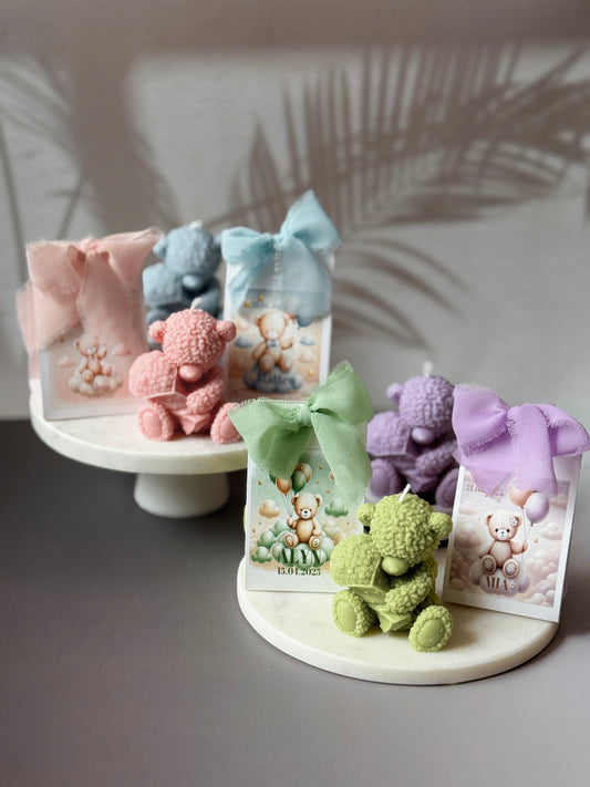 Teddy Love Candle