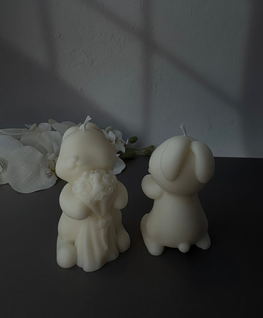 Bunny Love Candle
