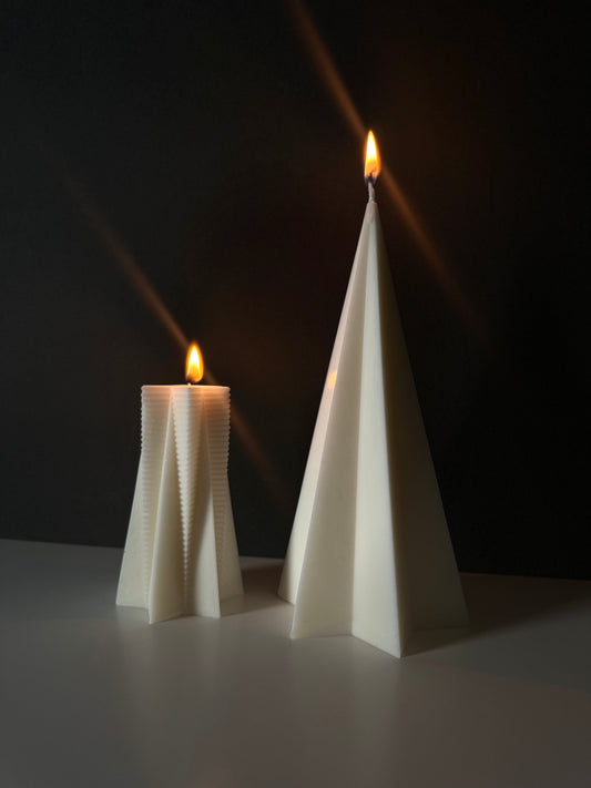Linéa Collection - Pyramid Star Candles