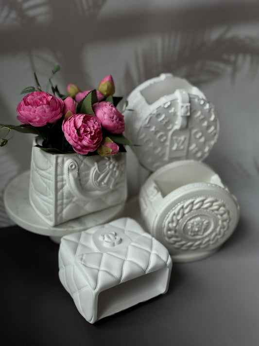 Silhouette Icons Vase