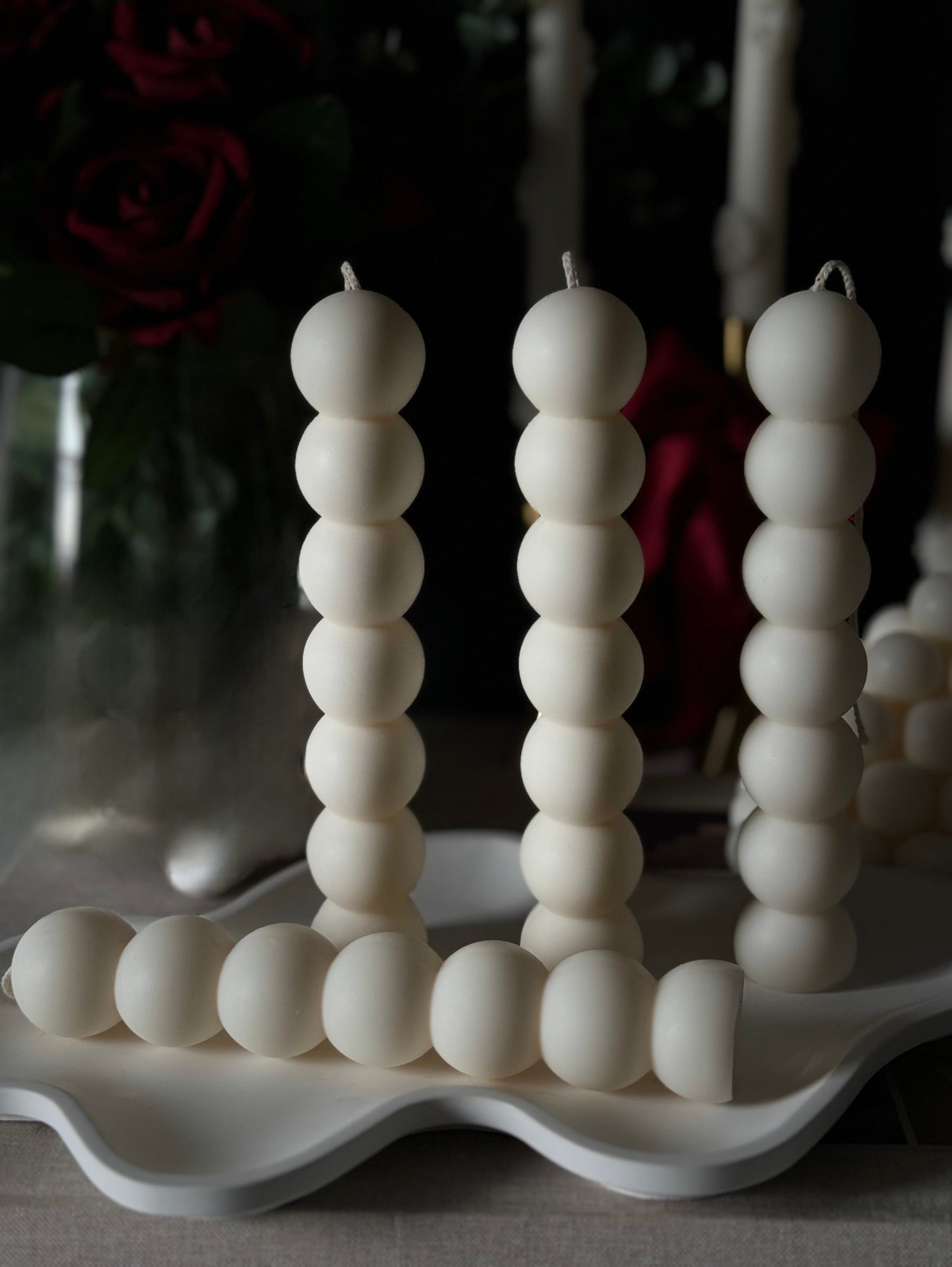 Luma | Sphere Taper Candle