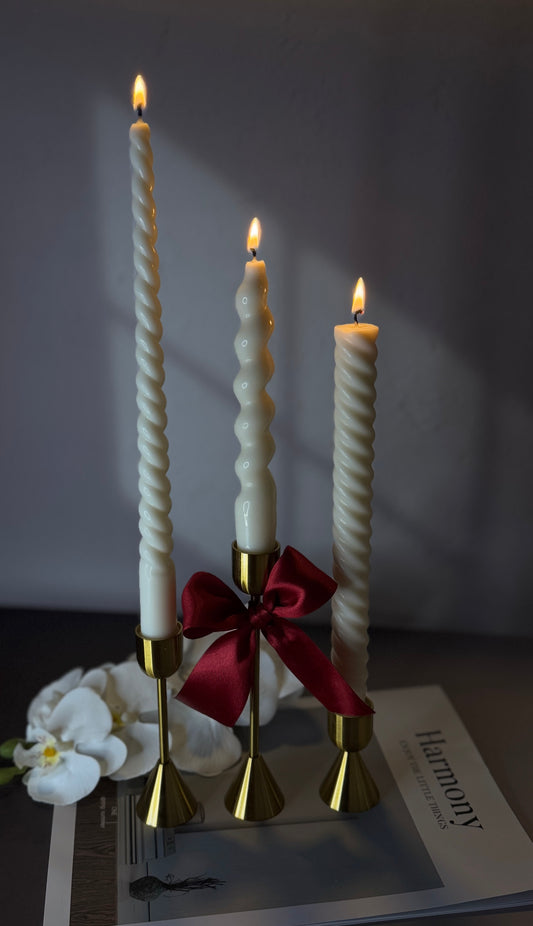 Twist Taper Candles