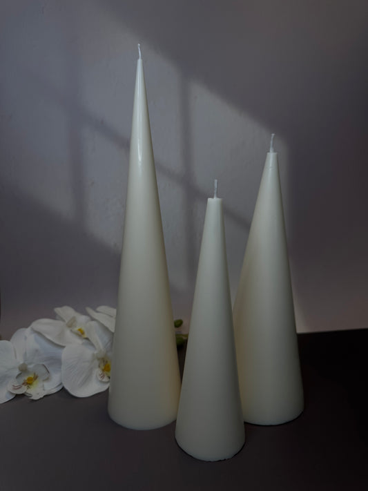 Linéa Cone Candles