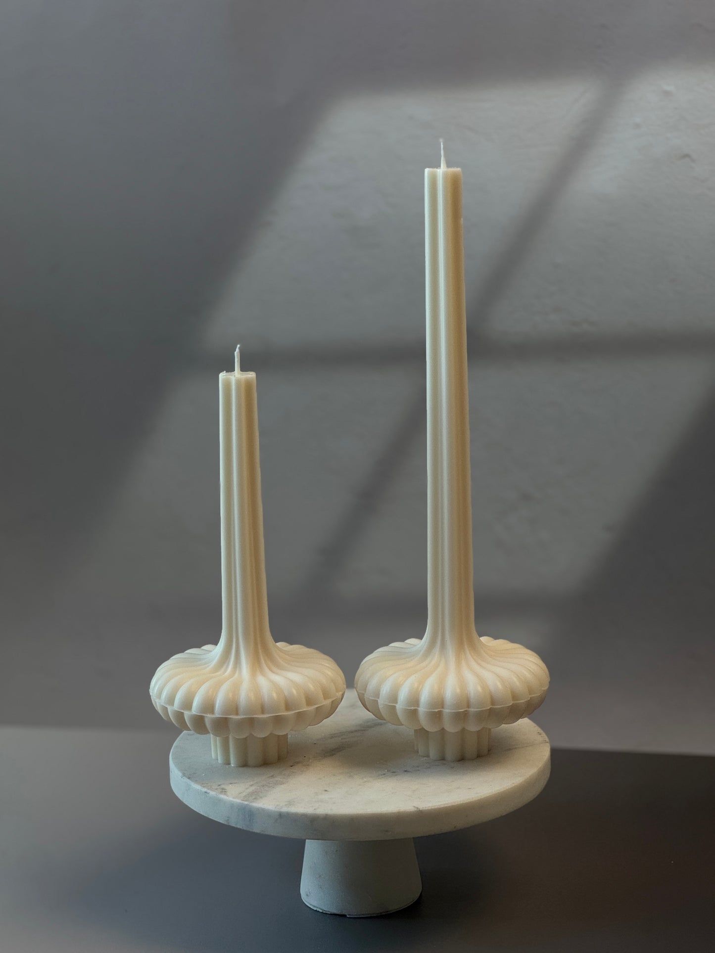Linéa Collection: Ripple & Fluted Taper Candles