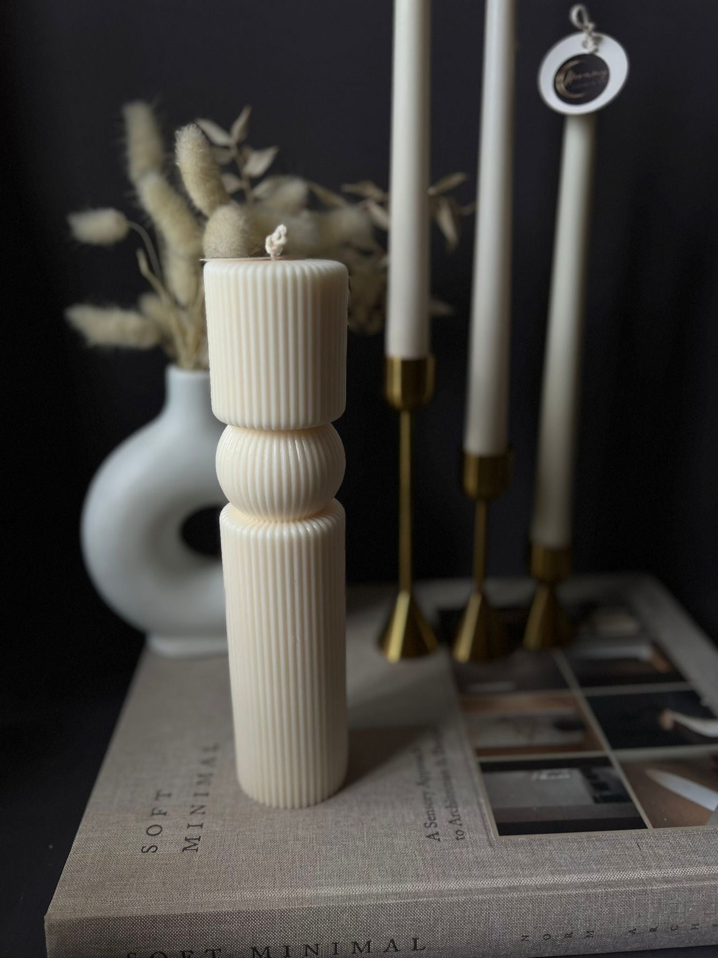Linéa Collection-Sculptural Soy Wax Candles