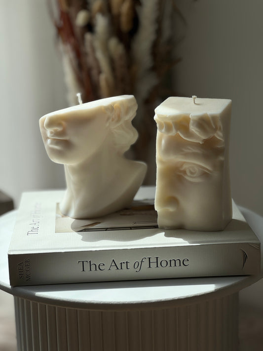 David Abstract Candles