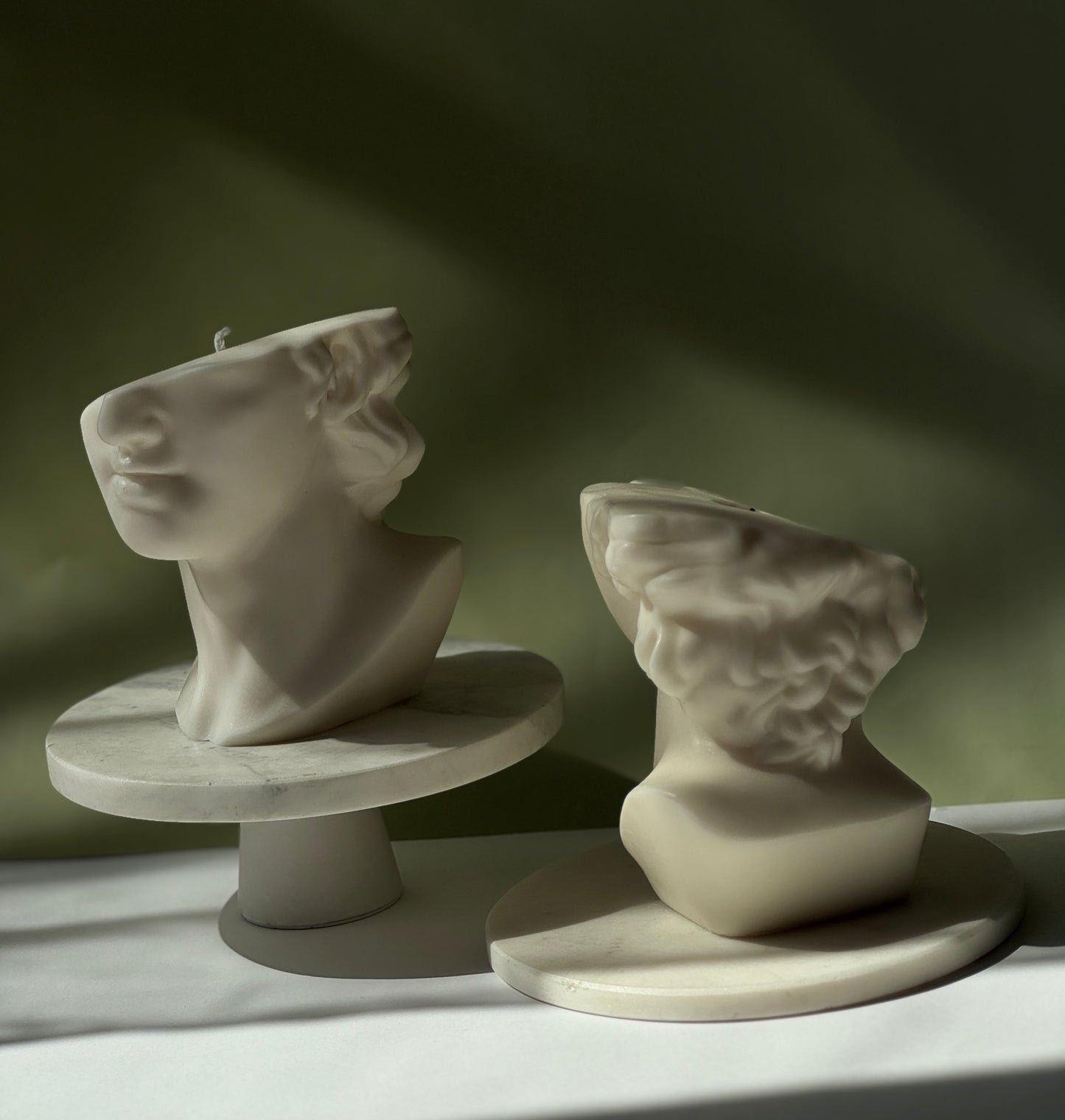 David Abstract Candles