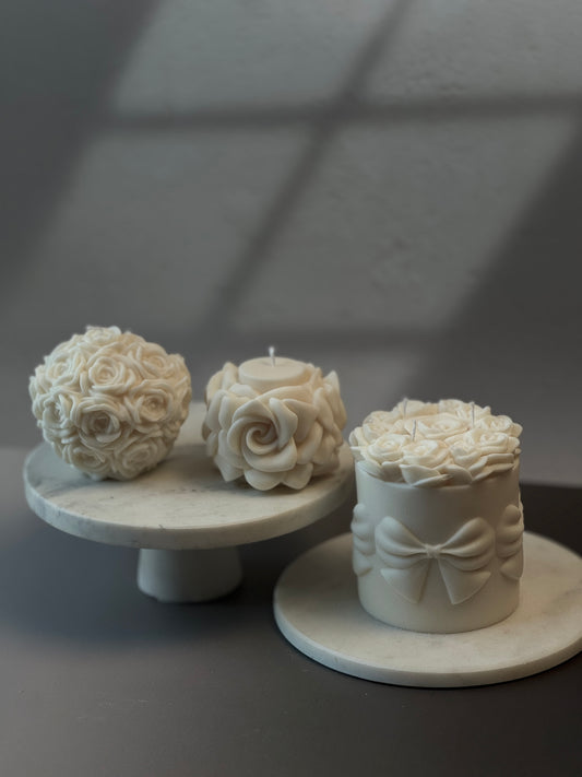 Rose Bloom Candles