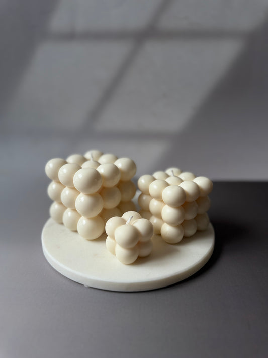 Bubbles Candle