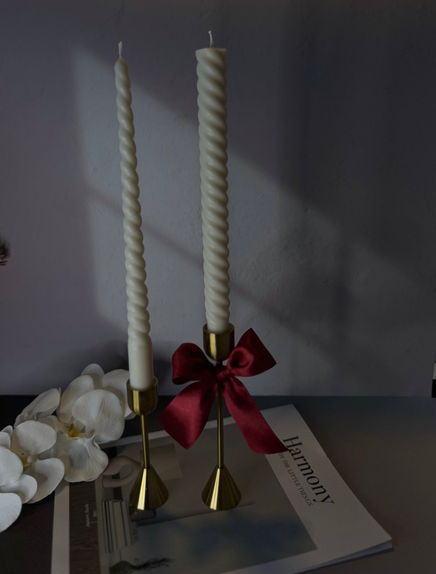 Twist Taper Candles