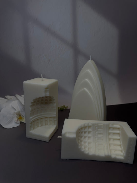 Rome & Dome Architectural Candles