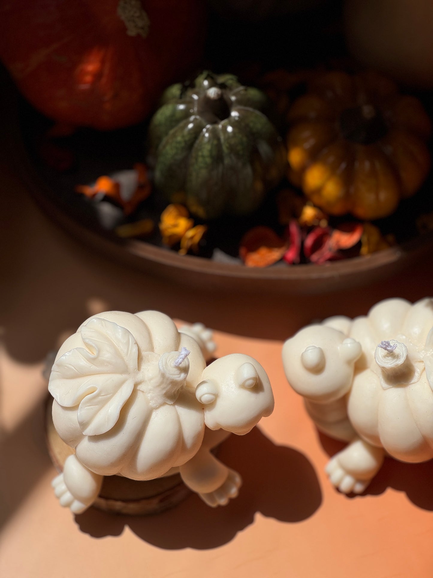 Autumn Sculptural Candles