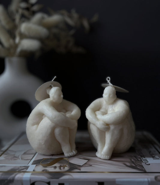 Abstract Woman Candle